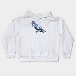 Pied Kingfisher - Bird - Africa - Kenya Kids Hoodie